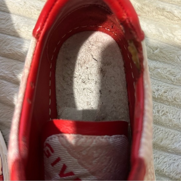 Givenchy Leather Printed Sneakers Size 37 - Picture 7 of 15